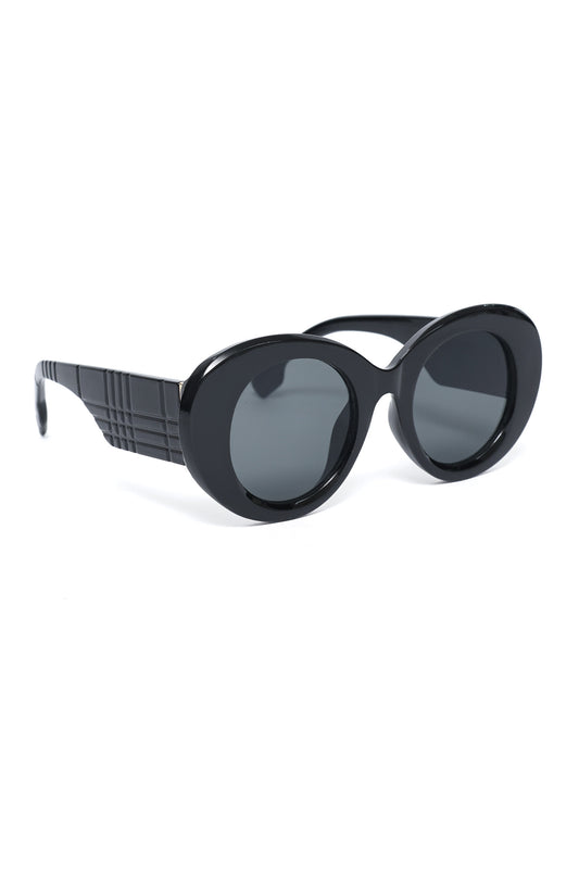 CHIC OVAL SUN GUARD-BLACK