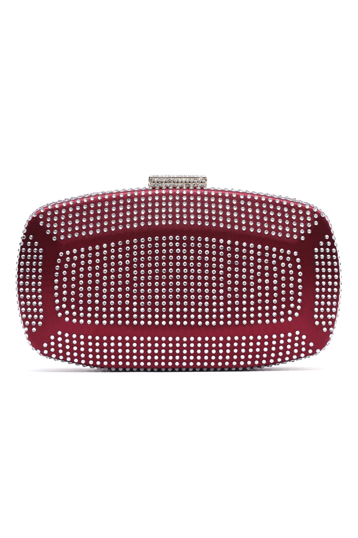 SLEEK LUXURIOUS CLUTCH-MAROON
