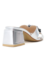 ROSE RADIANCE HEELS-SILVER