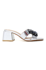 ROSE RADIANCE HEELS-SILVER