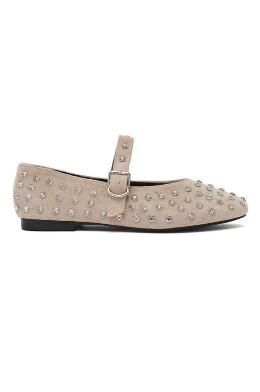 VELVETTI DOTLOOM FLATS-BEIGE