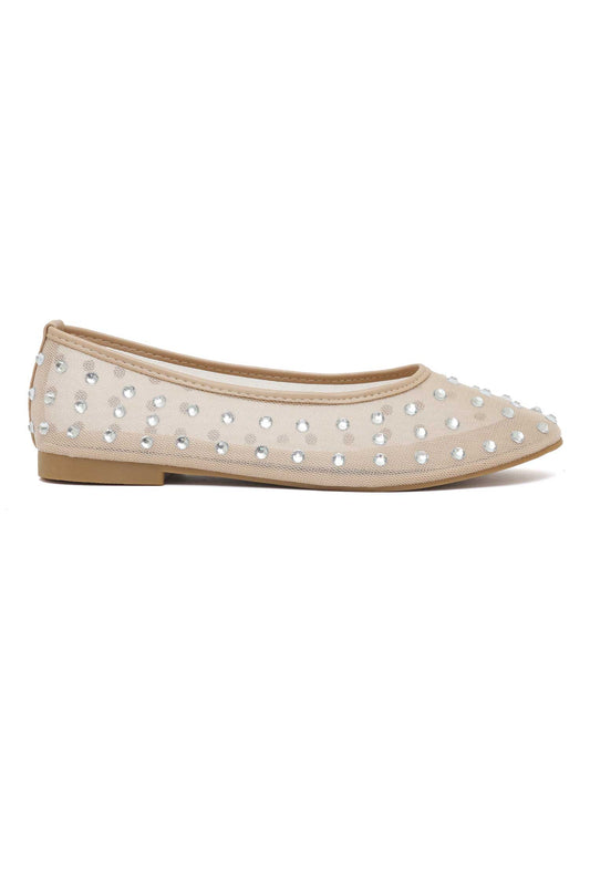 CRYSTAL MIST FLATS-BEIGE