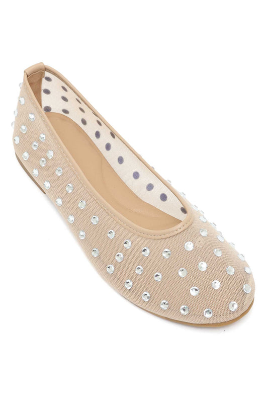 CRYSTAL MIST FLATS-BEIGE