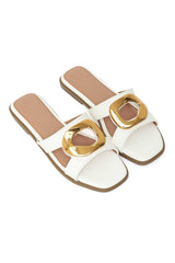 GLEAM ARC CURVE SLIDE-WHITE