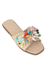 RAINBOW TWIST SLIDE-BEIGE
