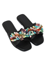 RAINBOW TWIST SLIDE-BLACK