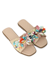 RAINBOW TWIST SLIDE-BEIGE
