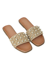 BOLD NOIR SLIDE-KHAKI