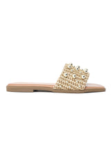 BOLD NOIR SLIDE-KHAKI