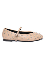 HERITAGE DOTSBELLE FLAT-BEIGE