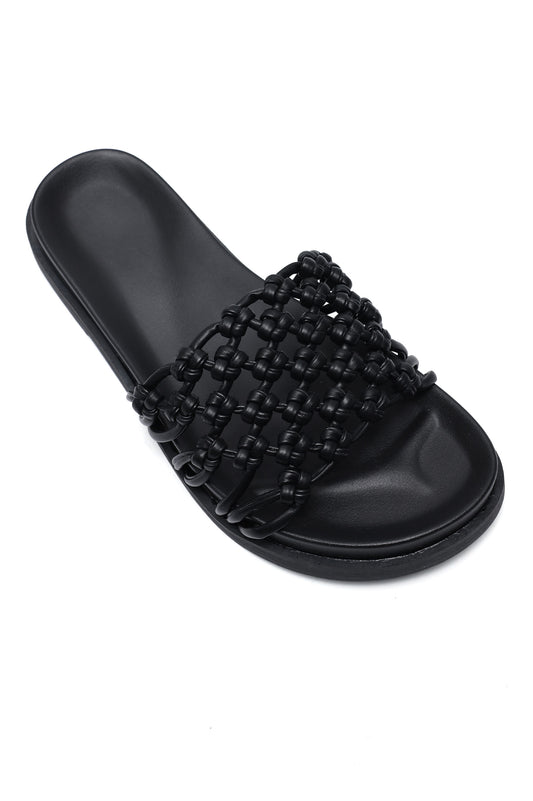 LATTICE EVERYDAY SLIDES-BLACK
