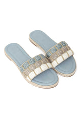 SERENA NATURAL SLIDE-BLUE