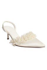 PEARL SLINGBACK-WHITE
