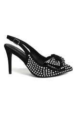 CRESCENT SPARK HEEL-BLACK