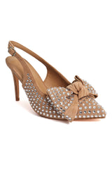CRESCENT SPARK HEEL-BEIGE