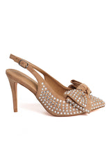 CRESCENT SPARK HEEL-BEIGE