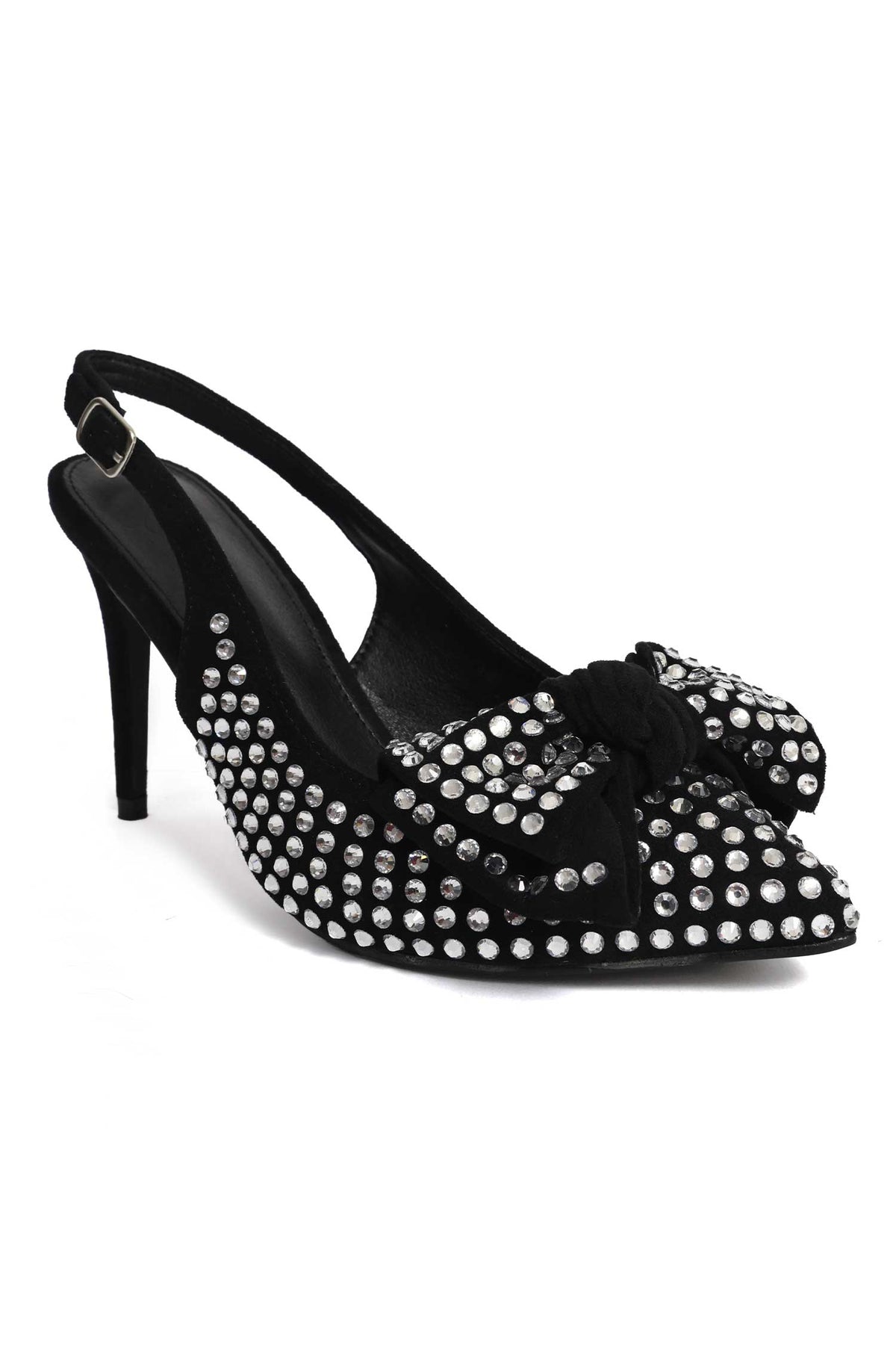 CRESCENT SPARK HEEL-BLACK