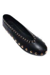 SOCIAL GLAM FLATS-BLACK
