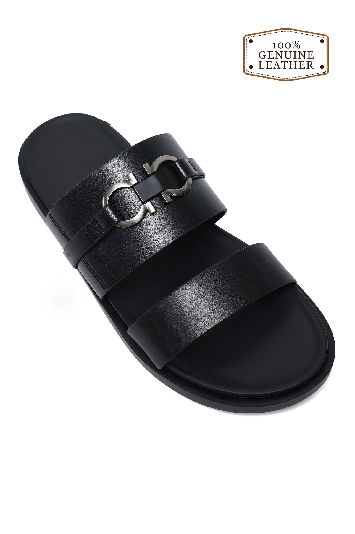 EQUESTRIAN SLIDE-BLACK