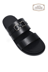 EQUESTRIAN SLIDE-BLACK