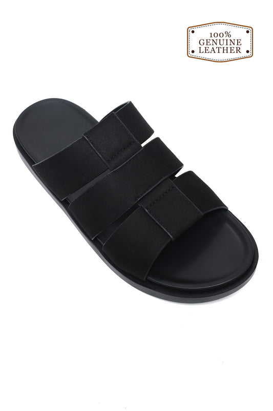 TITAN URBAN STEP SANDAL-BLACK