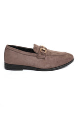 VELVET RADIAN LOAFER-TAUPE