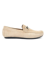 LUXURIOUS SUEDE LOAFER-BEIGE