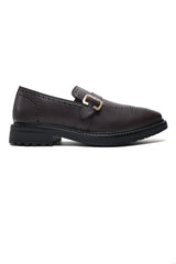 EDGE FORMAL SHOES-COFFEE