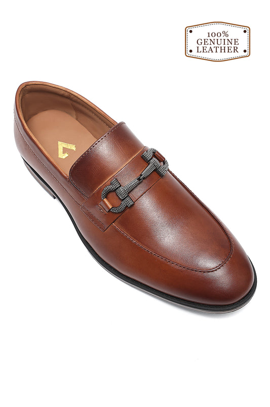ELITE EDGE DRESS LOAFERS-TAN