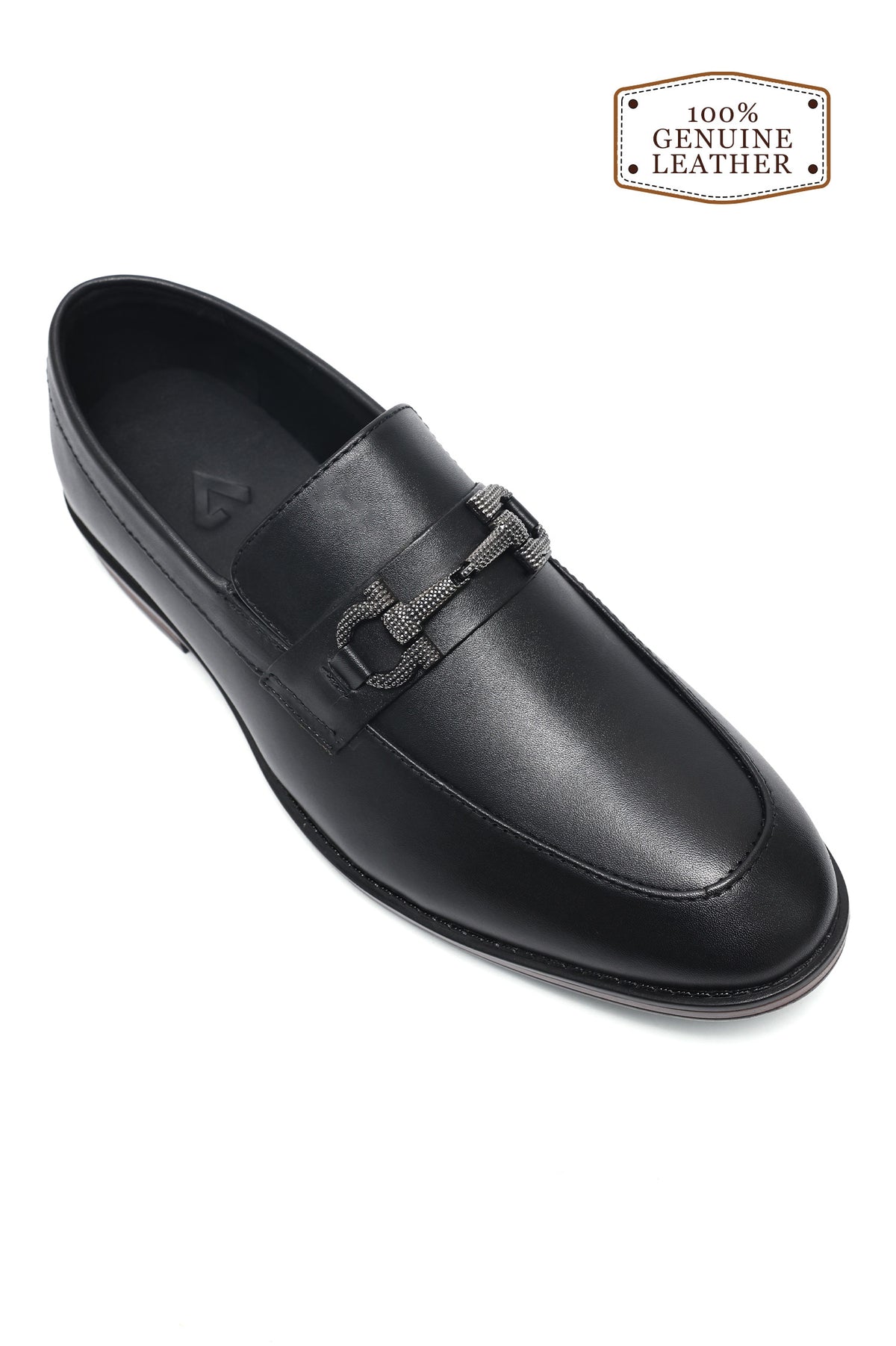ELITE EDGE DRESS LOAFERS-BLACK