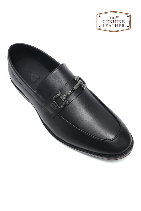 ELITE EDGE DRESS LOAFERS-BLACK