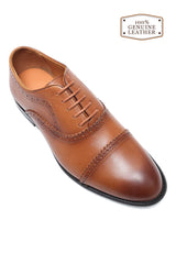 OXFORD CREST SHOES-TAN