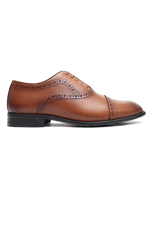 OXFORD CREST SHOES-TAN