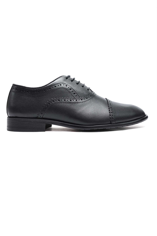 OXFORD CREST SHOES-BLACK