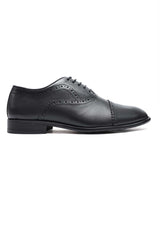 OXFORD CREST SHOES-BLACK