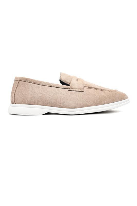 SUEDE STYLE WALKERS-BEIGE