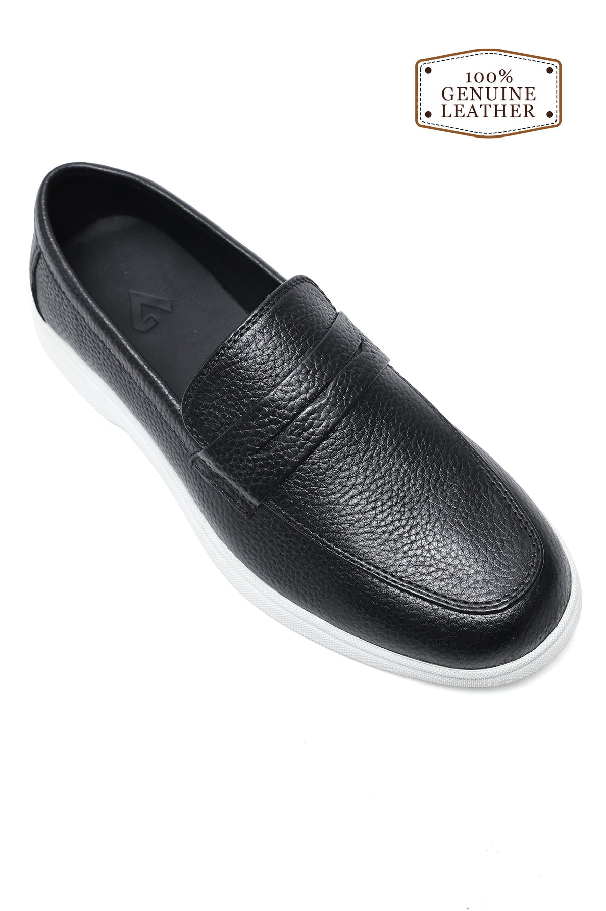 EXECUTIVE CASUAL LOAFERS-BLACK