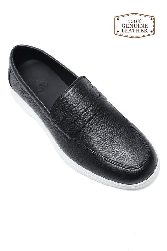 EXECUTIVE CASUAL LOAFERS-BLACK