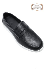 EXECUTIVE CASUAL LOAFERS-BLACK