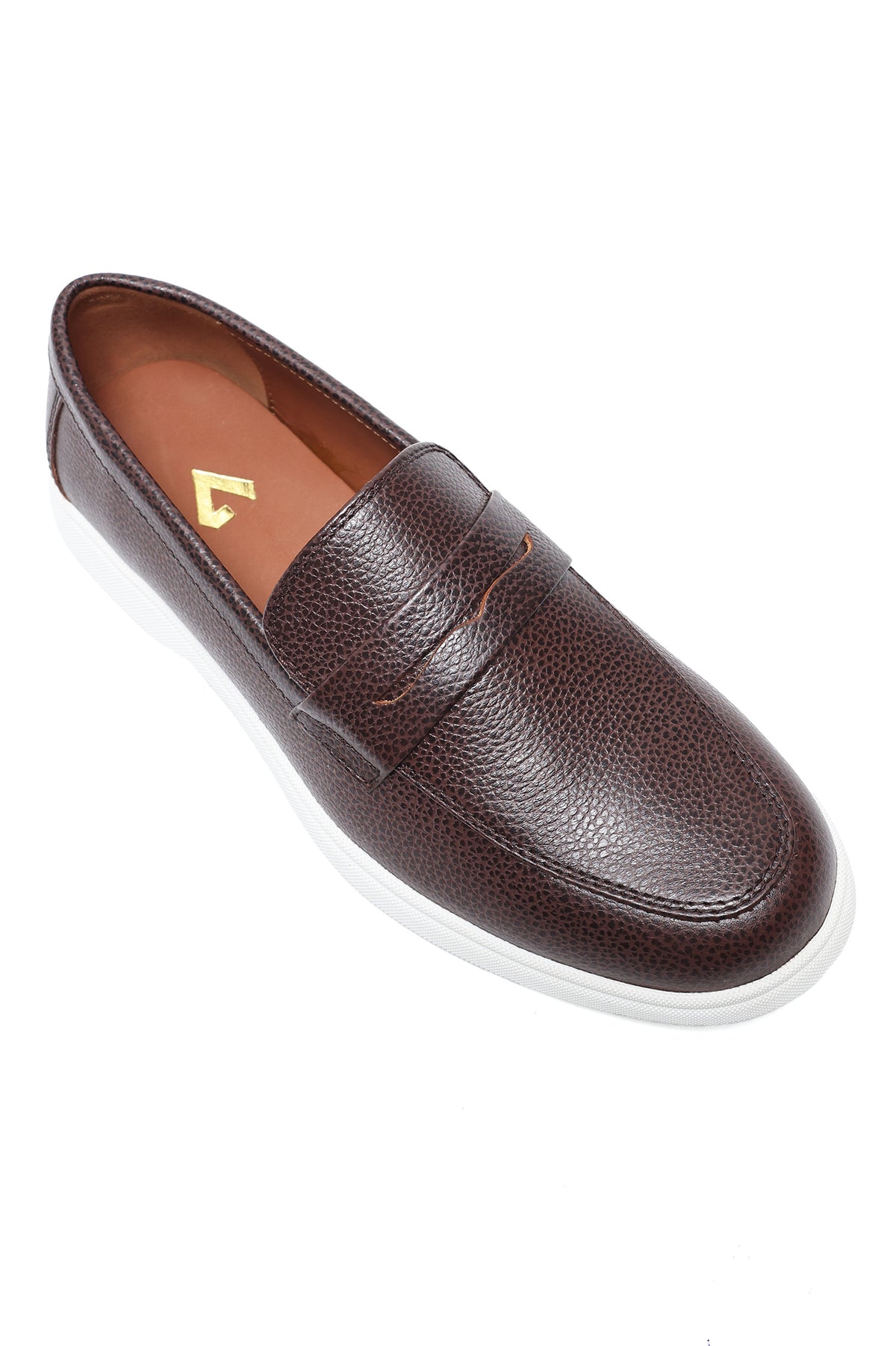 EXECUTIVE CASUAL LOAFERS-COFFEE