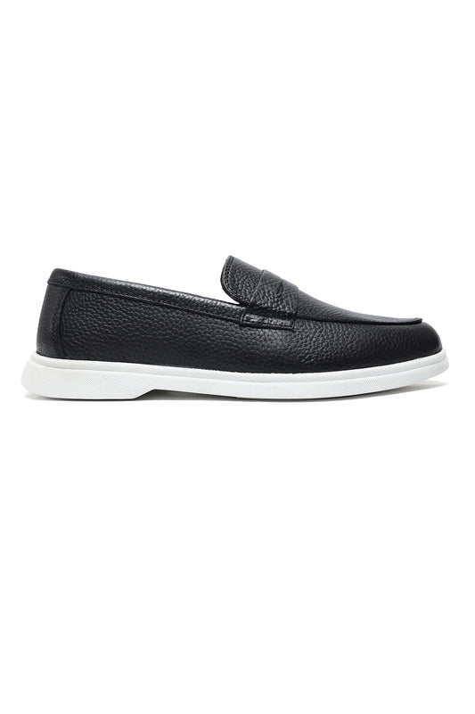 EXECUTIVE CASUAL LOAFERS-BLACK