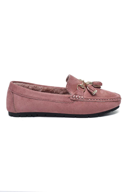 SOFT VELVET LOAFER-PINK