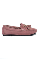 SOFT VELVET LOAFER-PINK