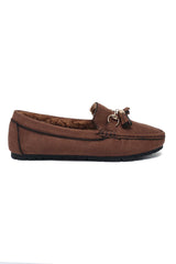 SOFT VELVET LOAFER-COFFEE