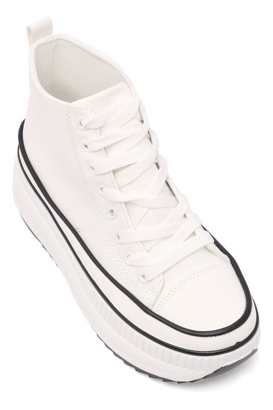 BOOT SNEAKERS-WHITE