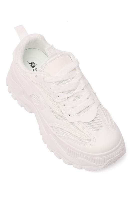 CHUNKY SNEAKERS-WHITE