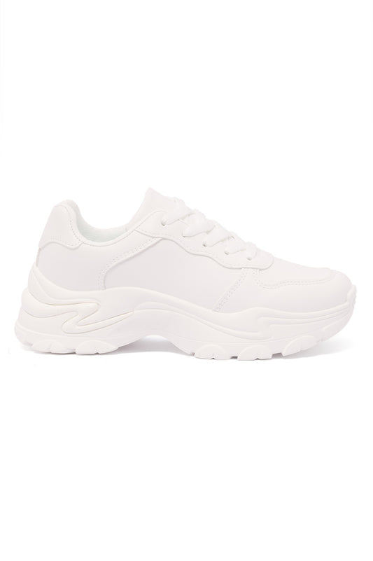 CHUNKY SNEAKERS-WHITE