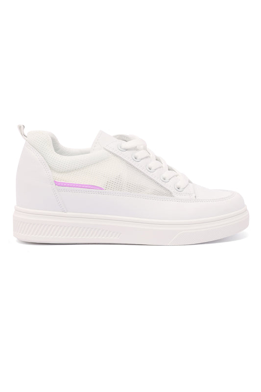 CHUNKY SNEAKERS-WHITE/PINK