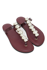 VITRA GEM TREAD SLIDE-MAROON