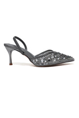 PEARL DUST SLING-PEWTER